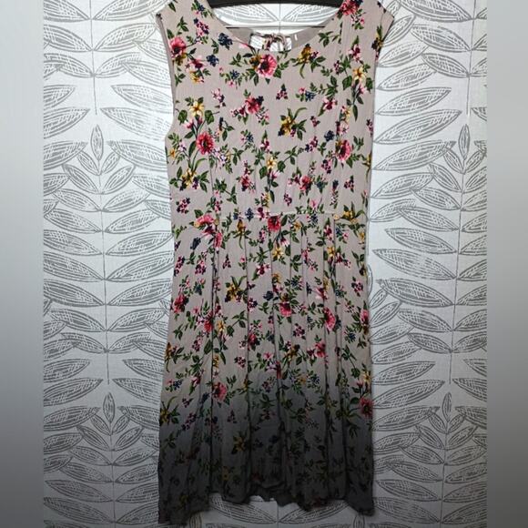Mystree Dress Floral Ombre Boho Buckle - Picture 1 of 8